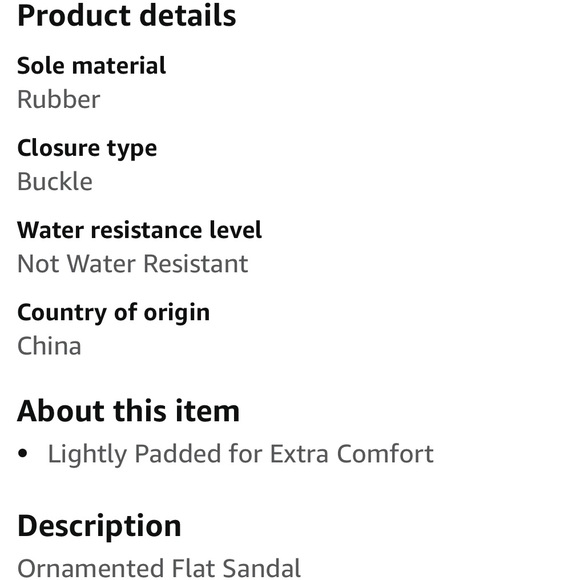 Brand New Jewel Badgley Mischka womens Daria Flat Sandal 7.5 - Picture 9 of 11